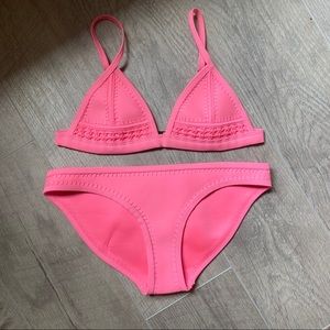 Triangl Neoprene Bikini Set